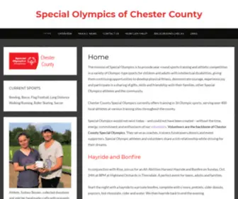 Pasocc.org(Special Olympics of Chester County) Screenshot