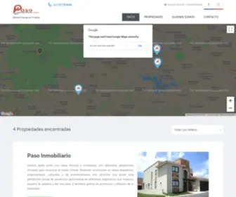Pasoinmobiliario.com(Paso Inmobiliario) Screenshot