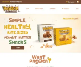 Pasokin.com(Pasokin Peanut Butter Snack) Screenshot
