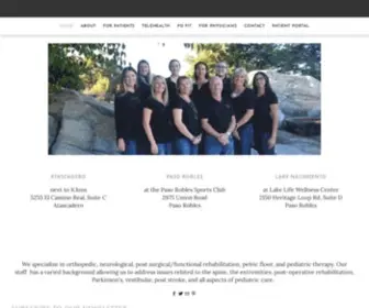 Pasoroblespt.com(Paso Robles Physical Therapy) Screenshot