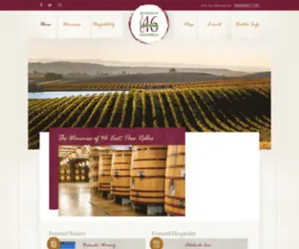 Pasorobleswinerieseast.com(The Wineries of 46 East Paso Robles) Screenshot