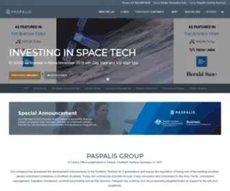 Paspalis.com.au(WHAT WE DO) Screenshot