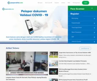 Pasporsehat.com(Paspor Sehat) Screenshot