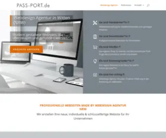 Pass-Port.de(Internetagentur in Witten (NRW)) Screenshot