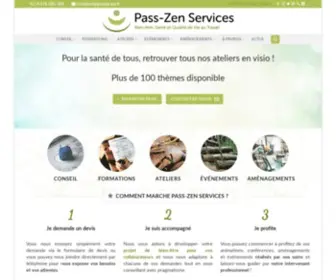 Pass-ZEN-Services.fr(Pass-Zen Services) Screenshot