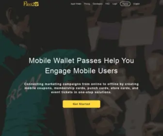 Pass2U.net(Mobile Pass Solution with Apple Wallet) Screenshot