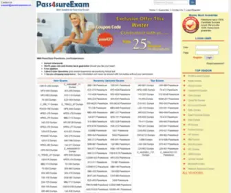 Pass4Sureexam.co(Pass4sure Exam) Screenshot