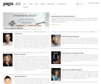 Passa.media.pl(Agencja Aktorska Passa) Screenshot