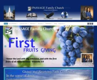 Passageministries.org(PASSAGE Ministries) Screenshot