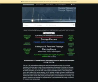 Passageplanning-Sales.com(Passage Planning Forms Sheets & Templates to guide & help sailors plan sea voyages) Screenshot