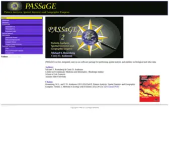 Passagesoftware.net(Pattern Analysis) Screenshot