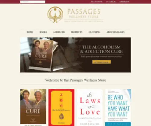 PassageswellnessStore.com(The Passages Wellness Store) Screenshot