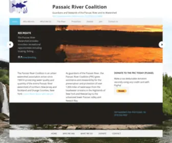 Passaicriver.org(Passaic River Coalition) Screenshot