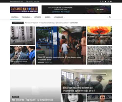 Passandonahoradf.com.br(Passando na Hora DF) Screenshot