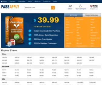 Passapply.com(Exam demo) Screenshot