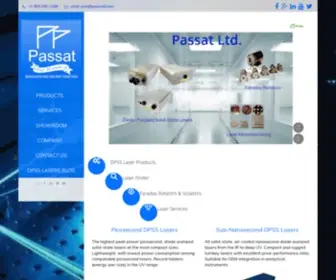 Passatltd.com(Manufacturer of diode) Screenshot