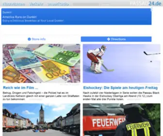 Passau24.de(Nachrichten aus Niederbayern) Screenshot