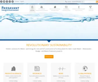 Passavant-Roediger.de(Passavant Energy & Environment) Screenshot