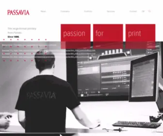 Passavia.de(PASSAVIA Druckservice) Screenshot