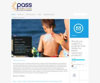 Passcoalition.com(The mission of the PASS Coalition) Screenshot