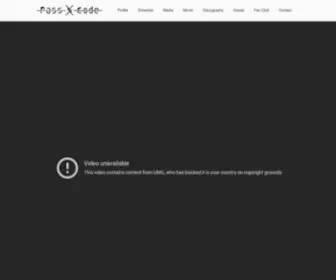 Passcode-Official.com(PassCode Official Site) Screenshot