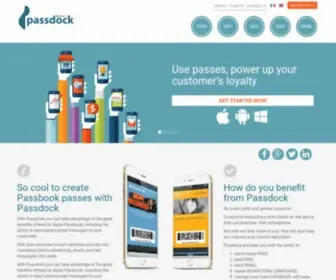 Passdock.com(Generator passes for Passbook) Screenshot