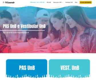 Passeandounb.com(Site Oficial de Guias Preparatórios de Acesso à UnB) Screenshot