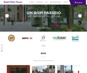 Passeiopedrabranca.com.br(Passeio Pedra Branca) Screenshot