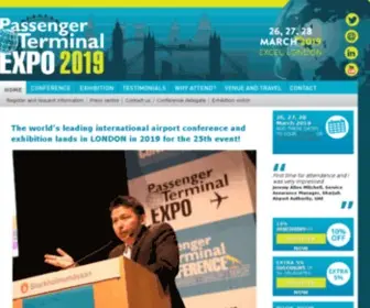 Passengerterminal-Expo.com(Passenger Terminal EXPO 2020) Screenshot