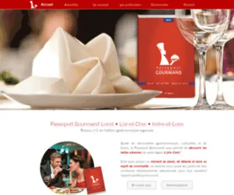 Passeport-Gourmand-Loiret-Loiretcher.fr(Passeport Gourmand Loiret & Loir) Screenshot