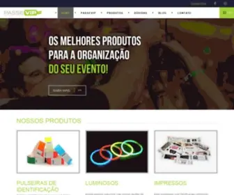 Passevip.com.br(Ingressos/Pulseiras para Festas e Eventos VIP) Screenshot