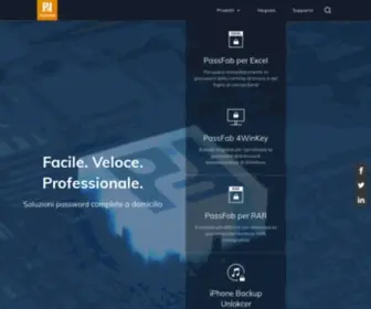 Passfab.it(Soluzioni complete per il recupero della password da casa) Screenshot