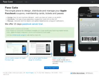 Passgate.com(Pass Gate) Screenshot