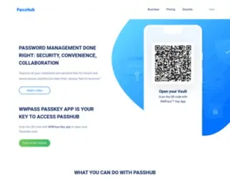 Passhub.net(Password Manager) Screenshot