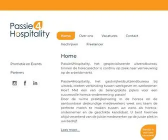 Passie4Hospitality.nl(Passie 4 Hospitality) Screenshot