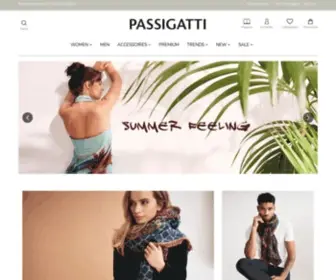 Passigatti.com(Schals & Tücher) Screenshot