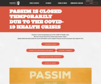 Passim.org(Passim) Screenshot