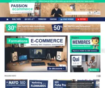 Passion-Ecommerce.com(Formation e) Screenshot