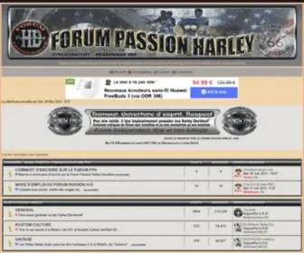 Passion-Harley.net(Forum Passion Harley) Screenshot