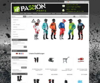 Passion-Parts.com(MX-HubstÃ€nder) Screenshot