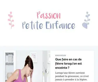 Passion-Petite-Enfance.com(Passion Petite Enfance) Screenshot