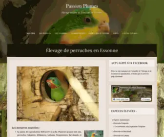 Passion-Plumes.fr(Passion Plumes) Screenshot