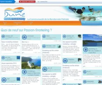 Passion-Snorkeling.com(Passion Snorkeling) Screenshot