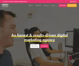 Passion.digital(Award-Winning Digital Marketing Agency London) Screenshot