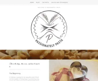 Passionatelypasta.com(Passionatelypasta) Screenshot