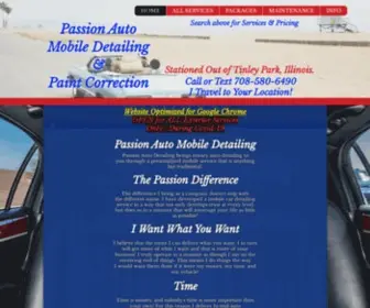 Passionautomobiledetailing.com(Passion Auto) Screenshot