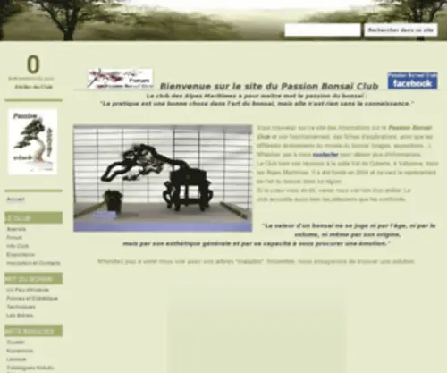 Passionbonsai.org(Passion Bonsai Club) Screenshot