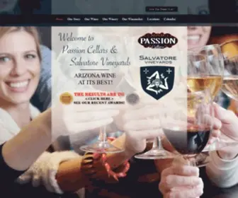 Passioncellars.com(Passion Cellars) Screenshot