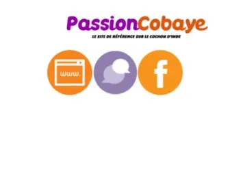 Passioncobaye.com(Index) Screenshot