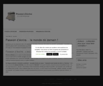 Passiondecrire.com(Passiondecrire) Screenshot